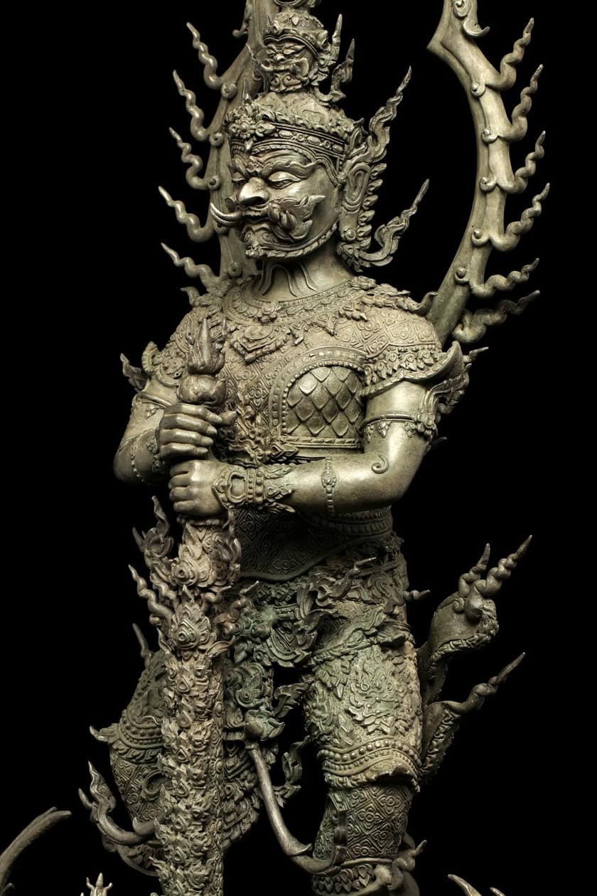 鬼王韋馱天王兩種法相形象