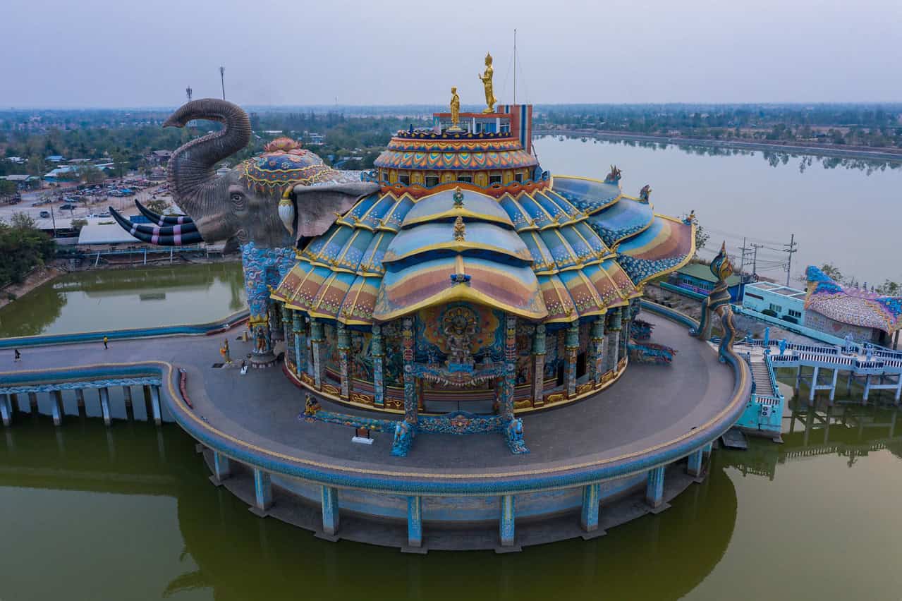 呵叻Wat Ban Rai水上寺廟