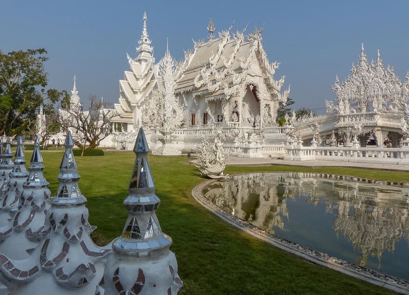 清萊Wat Rong Khun白廟