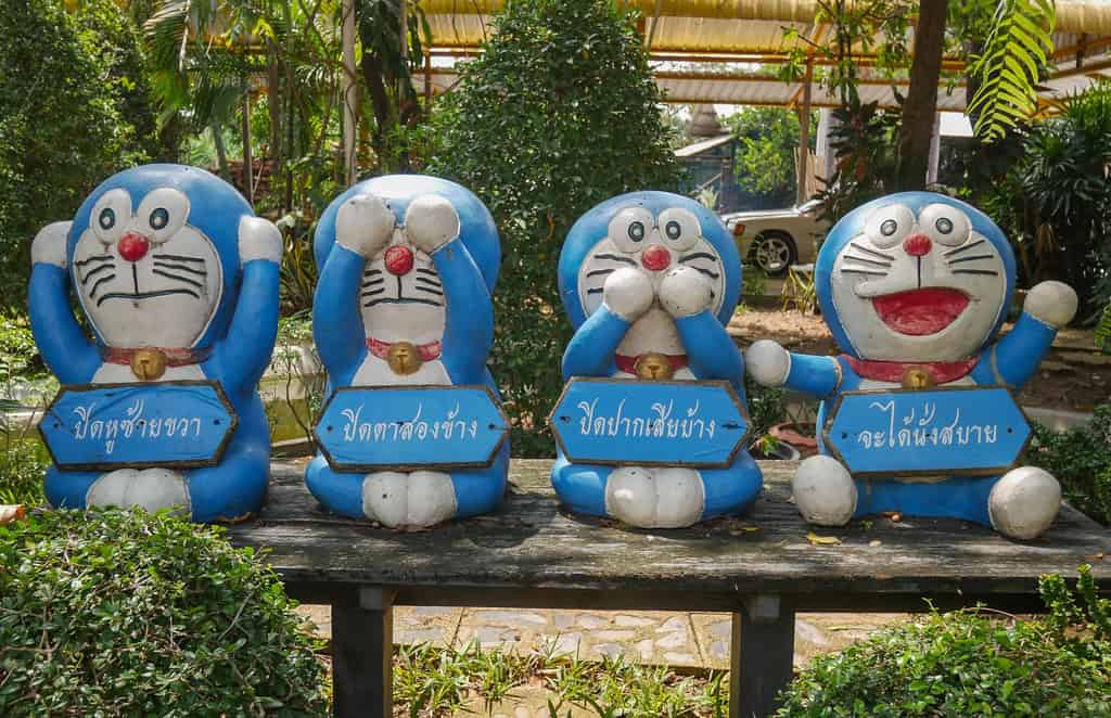 蘇攀武里Wat Sam Prasieo壁畫寺廟