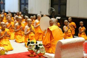 泰國佛教出家儀式中之三位核心角色說明 - 戒師、羯磨師、宣誓師