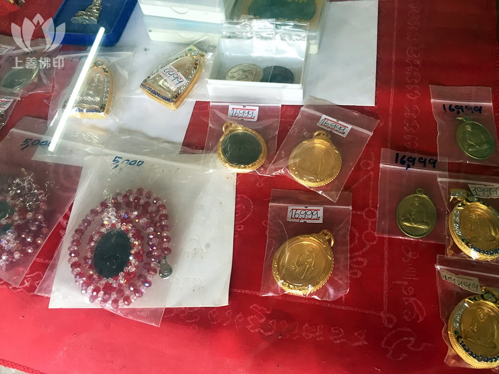 寺廟內有師父早年的聖物