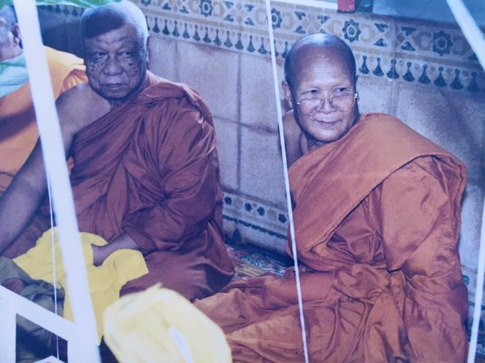 龍婆瑪哈布師父與Luang Pho Nak Kovito合照