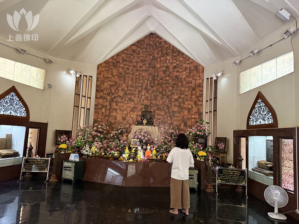 寺廟的阿姜曼尊者博物館